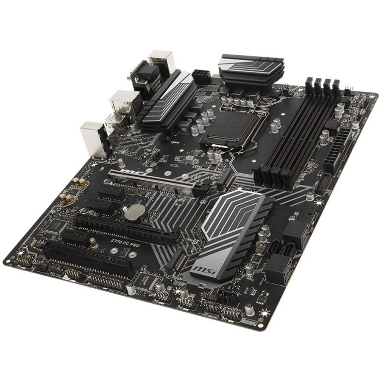 MSI Main Board Desktop Z370 (S1151,4xDDR4,2xPCI-Ex16,3xPCI-Ex1,1xPCI ...