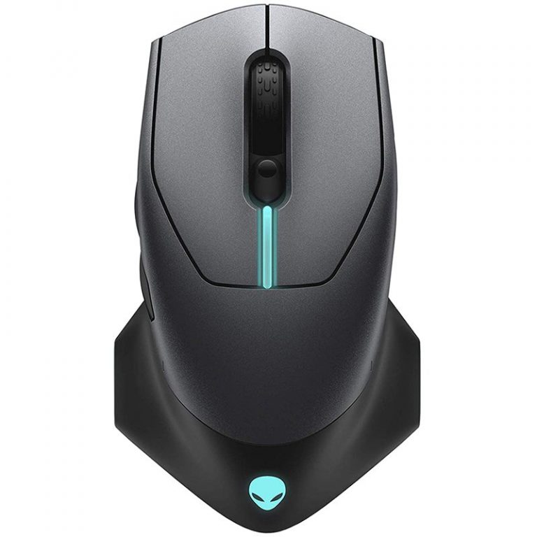 Alienware 610M Wired / Wireless Gaming Mouse – AW610M (Lunar Light)