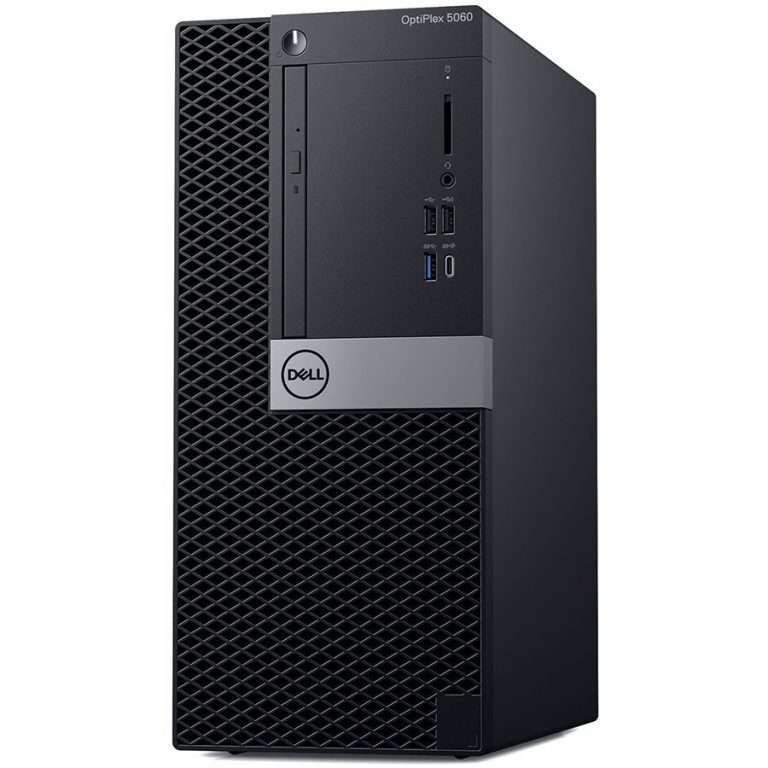 Dell Optiplex 5060 MT, Intel Core i3-8100, 8GB(2x4GB) DDR4 2666MHz, 256GB(M.2) SSD, DVD+/-RW, Intel Graphics, Dell Wired Mouse MS116, KB216 Keybd, Ubuntu, 3Yr NBD